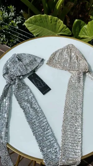 LVRB Gorro Pañoleta Prisma Lentejuelas