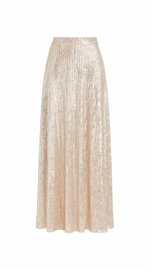 LVRB Falda Coachella Champagne